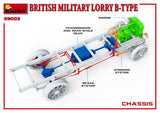 MiniArt 1/35 British Military Lorry B-Type Plastic model Kit [39003]