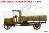 MiniArt 1/35 British Military Lorry B-Type Plastic model Kit [39003]