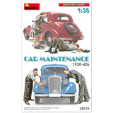 MiniArt 1/35 Car Maintenance 1930-40s Plastic Model Kit