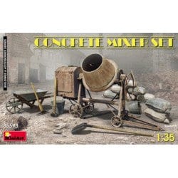 MiniArt 1/35 Concrete Mixer Set – MA35593