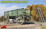 MiniArt 1/35 European Farm Cart Plastic Model Kit