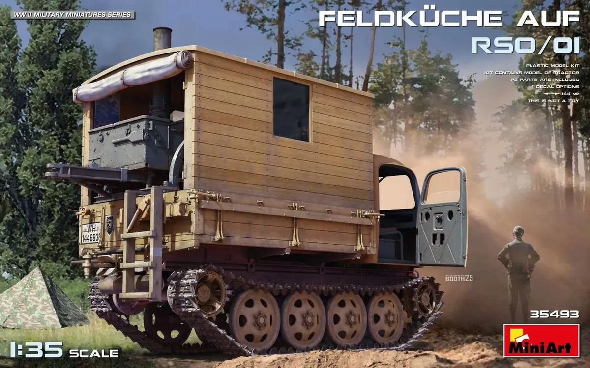 MiniArt 35493 Feldküche auf RSO/01 front box artwork