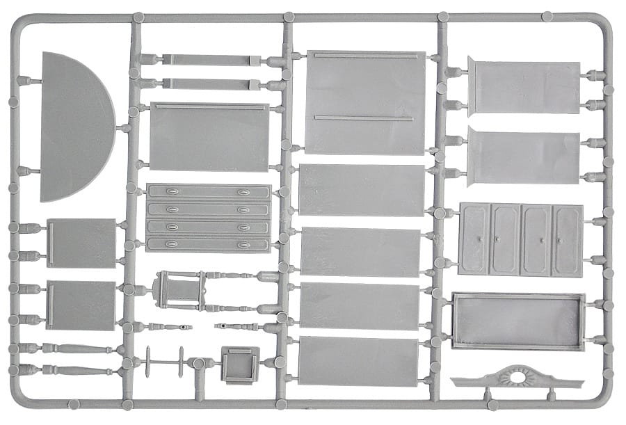 Miniart 1/35 Furniture Set Plastic Model Kit [35548]