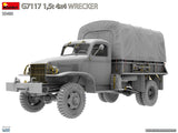 MiniArt 1/35 G7117 1.5t 4x4 Wrecker Plastic Model Kit
