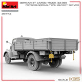 MiniArt 1/35 German 3t Cargo Truck 3.6-36S. Pritsche-Normal-Type. Military Service Plastic Model Kit