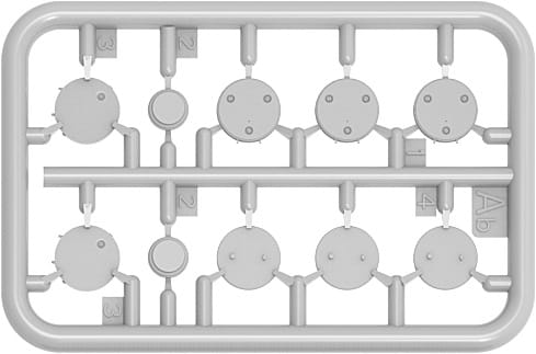 Miniart 1/35 German Grenades & Mines Set Plastic Model Kit [35258]