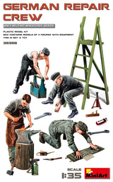 MiniArt 1/35 German Repair Crew Plastic Model Kit