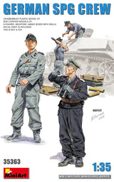 MiniArt 1/35 German SPG Crew Plastic Model Kit