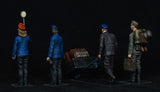 Miniart 1/35 German Train Station Staff 1930/1940s Plastic Model Kit [38010]