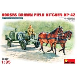 MiniArt 1/35 Horse-Drawn Field Kitchen KP-42 – MA35057