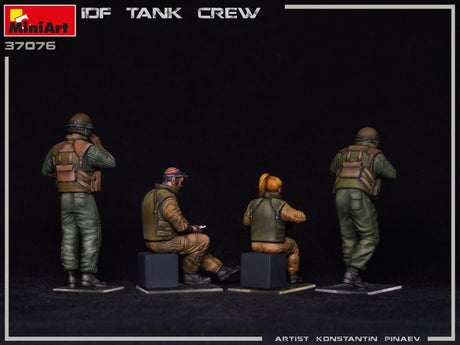 MiniArt 1/35 IDF Tank Crew Plastic Model Kit