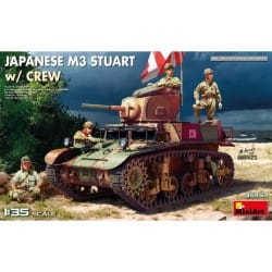 MiniArt 1/35 Japanese M3 Stuart with Crew – MA35454