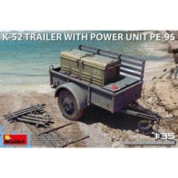 MiniArt 1/35 K-52 Trailer with Power Unit PE-95 – MA35426