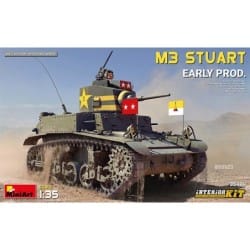 MiniArt 1/35 M3 Stuart Early Production Interior Kit – MA35404