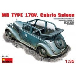 MiniArt 1/35 MB Type 170V Cabrio Saloon – MA35103