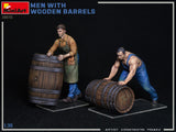 MiniArt 1/35 Men with Wooden Barrels Plastic Model Kit