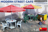Miniart 1/35 Modern Street Cafe Plastic Model Kit [35610]