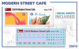 Miniart 1/35 Modern Street Cafe Plastic Model Kit [35610]