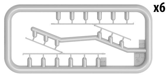 Miniart 1/35 Modern Street Cafe Plastic Model Kit [35610]