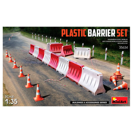 MiniArt 1/35 Plastic Barrier Set – MA35634