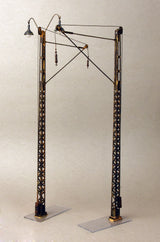 Miniart 1/35 Railroad Power Poles & Lamps Plastic Model Kit [35570]