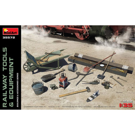 MiniArt 35572 Railway Tools and Equipment front box art