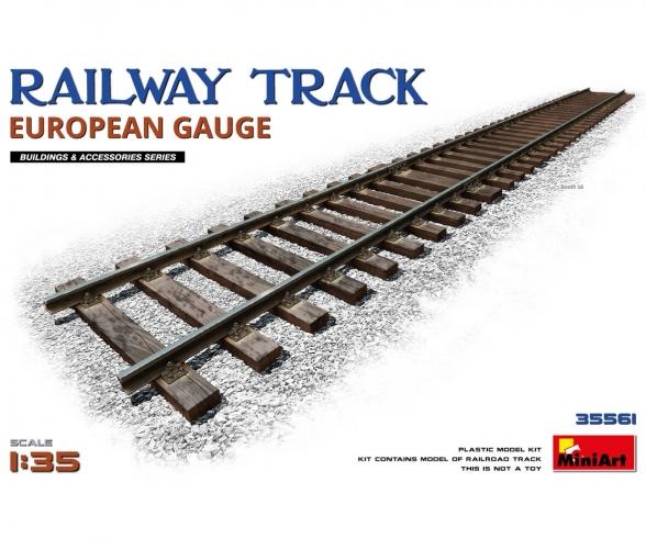 MiniArt 35561 Railway Track European Gauge box art