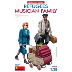 MiniArt 1/35 Refugees Musician Family – MA38084