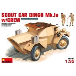 MiniArt 1/35 Scout Car Dingo Mk.1a with Crew – MA35087
