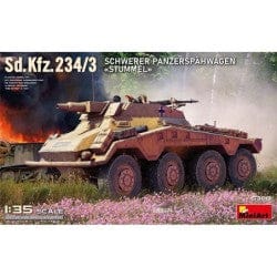 MiniArt 1/35 Sd.Kfz.234/3 Schwerer Panzerspähwagen Stummel – MA53001