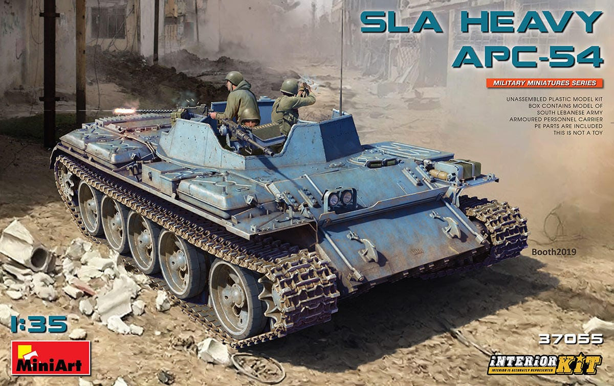 MiniArt 37055 SLA Heavy APC-54 Interior Kit box