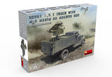 Miniart 1/35 Soviet 1,5 t Truck w/ M-4 Maxim AA Machine Gun [35186]