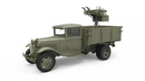 Miniart 1/35 Soviet 1,5 t Truck w/ M-4 Maxim AA Machine Gun [35186]