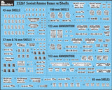 Miniart 1/35 Soviet Ammo Boxes With Shells Plastic Model Kit [35261]