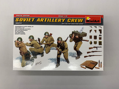 MiniArt 35231 Soviet Artillery Crew Special Edition box