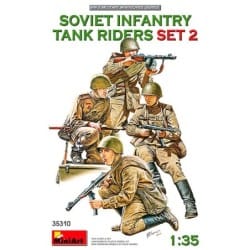 MiniArt 1/35 Soviet Infantry Tank Riders Set 2 – MA35310