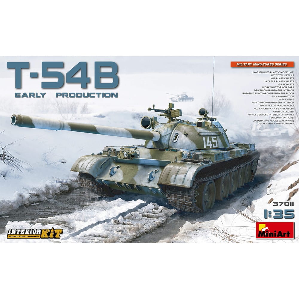 MiniArt 37011 T-54B Early Production Interior Kit front box