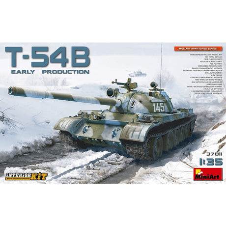 MiniArt 37011 T-54B Early Production Interior Kit front box