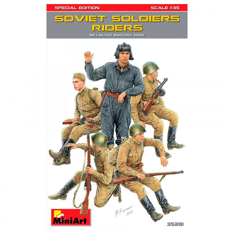 MiniArt 1/35 Soviet Soldiers Riders Special Edition – MA35281