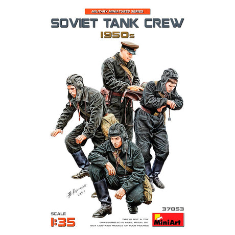 MiniArt 1/35 Soviet Tank Crew 1950s – MA37053
