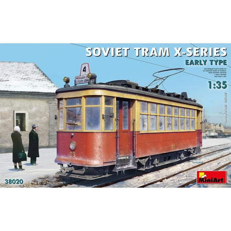 MiniArt 38020 Soviet Tram X-Series Early Type box