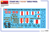 MiniArt 1/35 Stuart Mk.I Honey Early Prod. w/Sun Shields Plastic Model Kit