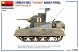 MiniArt 1/35 Stuart Mk.I Honey Early Prod. w/Sun Shields Plastic Model Kit
