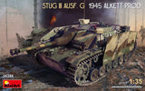 MiniArt 1/35 StuG III Ausf. G 1945 Alkett Prod. Plastic Model Kit