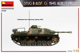 MiniArt 1/35 StuG III Ausf. G 1945 Alkett Prod. Plastic Model Kit