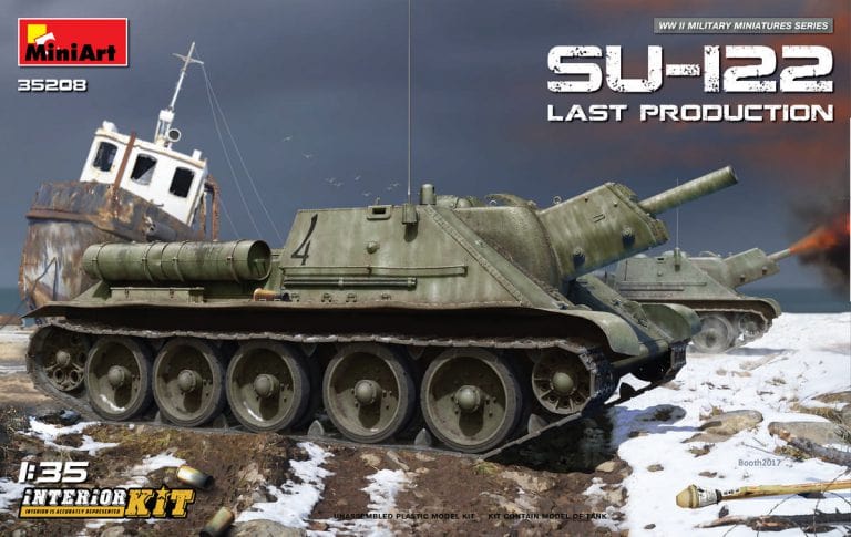 MiniArt 1/35 SU-122 Last Production Interior Kit – MA35208