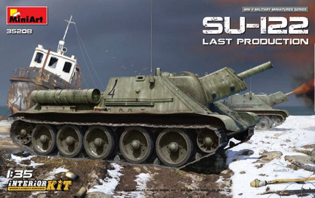 MiniArt 1/35 SU-122 Last Production Interior Kit – MA35208