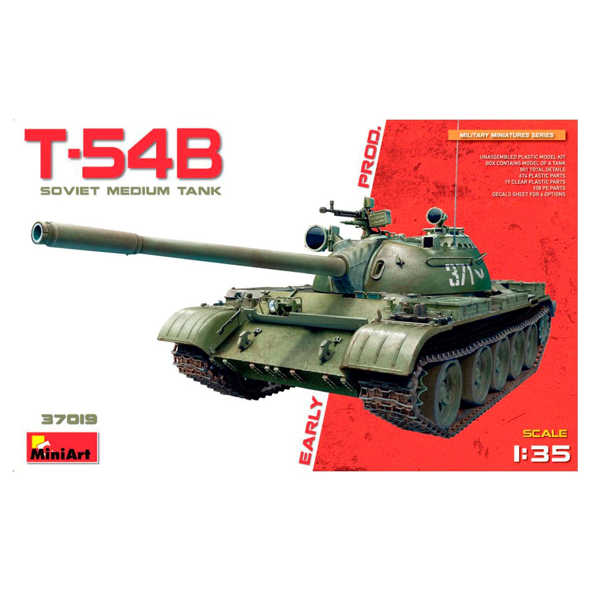 MiniArt 1/35 T-54B Early Production – MA37019