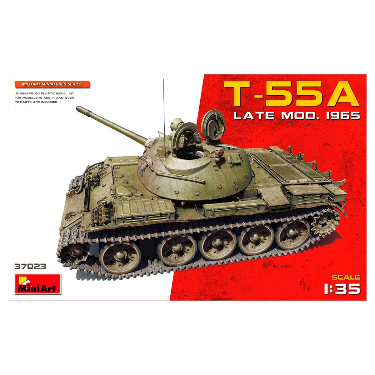 MiniArt 1/35 T-55A Late Mod. 1965 – MA37023