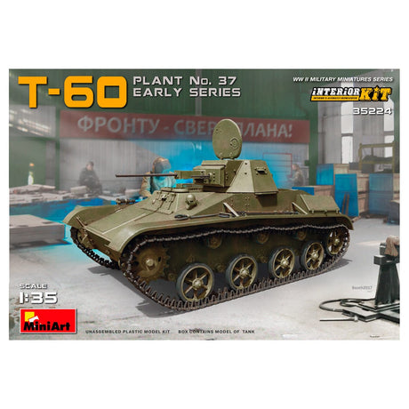MiniArt 1/35 T-60 Plant No.37 Early Series Autumn 1941 – MA35224